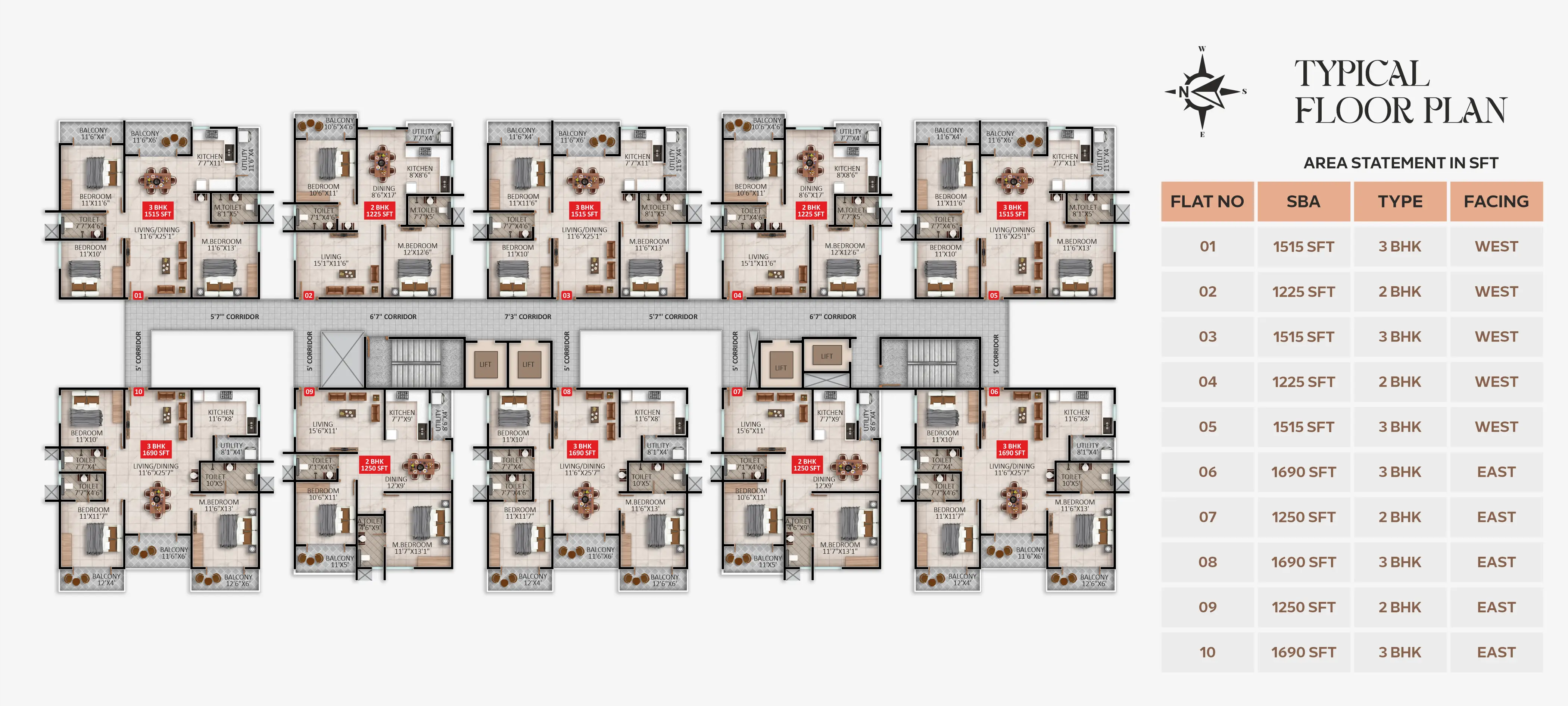 Typical Floor Plan